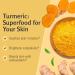 Turmeric Exfoliating Body Scrub with Collagen and Coconut Oil | Gently Exfoliate Face & Body | Moisturizing SkinCare by M3 Naturals - Buy Online on SooperMarket.com