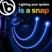 Brightz LED Bike Tire Lights Orbit 2-Pack Blue - Kids Christmas Gift for Ages 5-14 - Buy Online on SooperMarket.com