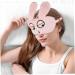 Didiseaon Pink Plush Blindfold Sleep Mask - Comfortable & Stylish Eye Cover for Restful Sleep - Buy Online on SooperMarket.com