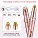 Rechargeable Electric Eyebrow Hair Remover for Women - Painless Hair Removal Razor with 2 Replacement Heads - Buy Online on SooperMarket.com