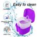 Denture Case Orthodontic Dental Retainer Box False Teeth Storage Container Dentures Container with Filter for Home & Travel Purple - Buy Online on SooperMarket.com