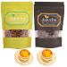Jaiccha Ghasitaram Diwali Gifts Chocolate - Chocolate Coated Cashews 100 GMS and Rasins 100 GMS with 2 T-Lites