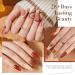 modelones Nail Polish Set Fall Winter 6 Colors Nail Polish Kit Gold Glitter Brown Quick Dry Nail Polish Manicure DIY Nail Art Salon Home Gift For Women - Buy Online on SooperMarket.com