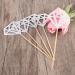 Vaguelly 50pcs Diamond Dessert Topper Happy Wedding Diamond Birthday Cake Picks Wedding Decoration Fruit Cake Decorations for Home Fruitcakes Wedding D cor Anniversary Toothpick Flash Baby Silver medium - Buy Online on SooperMarket.com