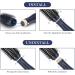 PARWIN PRO BEAUTY 4 in 1 Hairdryer Hot Air Brush Set - 1000 Watts Blue | Drying, Smoothing, Volume, Styling Ion Care - Buy Online on SooperMarket.com
