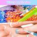 TIESOME Rhinestone Picker Tool with Wax Tip Nail Rhinestone Picker Dotting Wax Pen Nail Dotting Tool Rhinestone Pickup Applicator Tool Gem Picker Tool for DIY Nail Art - Buy Online on SooperMarket.com