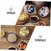 Alipis 4pcs Soy Sauce Dish Sushi Sauce Dishes Dessert Plates Snack Dish Ceramic Dipping Bowls Ceramic Cat Bowls Appetizer Dishes Side Dish Cake Plates Ceramics Dipping Sauce Household - Buy Online on SooperMarket.com