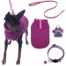 DKDDSSS Small Dog Sweater Dog Harness Collars Harnesses & Leads for Dogs Warm Puppy Cat Clothes Chihuahua Clothes for Small Breed Dogs Yorkie Chihuahua (S Purple)