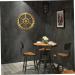 Cabilock 1pc Gear Ornaments Office Decore Wall Gear Wheel Art Wall Decoration Vintage Gear Wall Art Wooden 24X24CM - Buy Online on SooperMarket.com