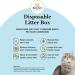 Kitty Sift Disposable Sifting Litter Box & Liners - Large - 6 Piece Set - Buy Online on SooperMarket.com