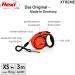 Flexi XT00T3-251-OR Xtreme XS 3m Orange Leash - Durable & Lightweight for Small Dogs | International Shipping - Buy Online on SooperMarket.com