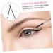 FOYTOKI 100pcs Disposable Eyelash Brush Makeup Eyeliner Brush Eye Makeup Brush Eye Tool Brush Cosmetic Eye Brush Eyeliner Fiber Brush Makeup Brush Applicator Fiber Eyeliner Brush - Buy Online on SooperMarket.com
