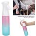 ANGGREK Spray Bottle 300ml Spray Bottle Reusable Proof Plastic Spray Bottle 360 Spray Continuous Mist Ergonomic for Hairstyling neating- Pink Green - Buy Online on SooperMarket.com