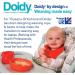 Doidy Baby Suction Bowl for Weaning - Non-Slip Feeding Bowls - 300ml PP Material (Red) - Buy Online on SooperMarket.com