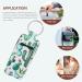5pcs Square Keychain Lip Gloss Holder | Lipstick Storage Sleeve & Organizer | Tiny Makeup Bag Keychain - Multi Use 12x4x0.5CM - Buy Online on SooperMarket.com