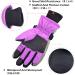 TRIWONDER Children's Ski Gloves - Thermal Fleece Warm Winter Gloves for Boys & Girls A - Purple S (6-7 Years) - Buy Online on SooperMarket.com