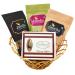 Ghasitaram Gifts Jaiccha Lohri Sweets Golden Basket of Til Gachak Lohri Khajoor Gud Rewadi and Mawa Til Laddoo (Bhuga)|Gift for Diwali Holi Rakhi Valentine Christmas Birthday Anniversary Her Him|
