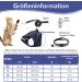 Adjustable Cat Dishes Break-In Set | Soft Inner Lining & Breathable Mesh for Cats & Puppies - Navy Blue (M) | International Shipping Available - Buy Online on SooperMarket.com