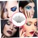 PLAFOPE 10pcs Nose Shadow Brush Cosmetics Brush Cosmetics Eye Brush Makeup Eyeshadow Black Artificial Fiber - Buy Online on SooperMarket.com