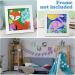 Labeol 5D Diamond Painting Kit for Kids - Easy Crystal Art Craft Set for Home - 6 Packs Full Drill Set - Buy Online on SooperMarket.com