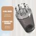 Applicator Bottle Hair Applicator Bottle Hair Hair Oil Applicator Scalp Applicator Comb Oil Applicator for Hair Oil Scalp Applicator Root Comb Applicator Bottle Scalp Oil Applicator - Buy Online on SooperMarket.com