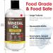 AZEN 16oz Food Grade Mineral Oil for Cutting Boards - Protect & Restore Wood with Brush - Buy Online on SooperMarket.com