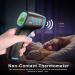 No Touch Forehead Thermometer for Adults and Children - Digital Infrared Body Thermometer for Kids - High Temperature Alarm - Instant Accurate Reading - Black - Buy Online on SooperMarket.com