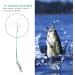 60PCS Fishing Wire Leader with Swivels and Snap - Nylon-Coated Steel Leaders for Tackle - Green (7.5, 11.7, 12.9 Inch) - Buy Online on SooperMarket.com