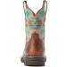 ARIAT Women's Anthem Shortie Savanna Western Boot 8 - Dry Taupe/Turquoise Aztec - Buy Online on SooperMarket.com