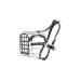 Dingo Mettal muzzle with plastic grille No. 7a wire muzzle for dog training handicrafts Easy comfort adjustable leather straps Rottweiler Groß 14018