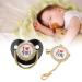 Bling Baby Pacifier Set - Non-Toxic & Healthy | 'I Love You' Design - Perfect for Parties | Stylish Loss-Prevention Features - Buy Online on SooperMarket.com