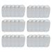 Wilitto Original Soft Gel Toe Hat Silicon Gel Toe Protector Cushioning Toe Sleeves to Provide Relief from Missing/Ingrown Toenails Corns Calluses Blisters Hammer Toes 30pcs Transparent