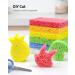 ARCLIBER Cellulose Heavy Duty Kitchen Sponges - 6 Pack, Multicolor - Scrub Tough Messes Without Scratching - Buy Online on SooperMarket.com