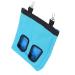Rabbit Hay Feeder Bag Hay Bag Hanging Feeder Pig Hay Feeder Storage Small Animal Feeding Bag for Rabbit Guinea Pig (Blue)