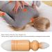 Weikeya Scraping Acupuncture Pen - Portable Durable Beech Wood Manual Acupuncture Tool for Home Use - Buy Online on SooperMarket.com