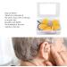 Hearing Amplifier Clip & Lanyard for Seniors | Floral Design Earphone Fastening Belt | Anti-Loss Listener Rope for Both Ears - Buy Online on SooperMarket.com