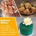 Edible Glitter - Kicofood 6 Colors Tasteless Food Color Powder for Drinks Fondant Cupcakes & Cakes - 5G - Buy Online on SooperMarket.com