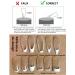 Norhogo Nail Art Stamper & Scraper Set - 2PCs Silicon Nail Stamp for DIY Manicure French Nails and UV Gel/Acrylic Designs - Buy Online on SooperMarket.com
