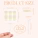 Invisible Double Sided Eyelid Tape Lift Strips - 288pcs | Self-Adhesive Fiber Eye Tapes for Hooded & Uneven Mono-Eyelids | Natural Eye Lift Stickers with Fork Rods - Buy Online on SooperMarket.com