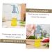 Ciieeo 4pcs Castor Silicone Container Oil Dispenser Bottle Kitchen Oil Bottle Glass Oil Storage Bottle Food Containers Olive Oil Dispenser Soda Glass Kitchen Supplies Multifunction 10.8X7.8X26.9CMx4pcs Bluex4pcs - Buy Online on SooperMarket.com