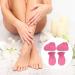 Lurrose 4pcs Paraffin Wax Gloves & Booties | Spa Hand & Foot Care Treatment - Pink - Buy Online on SooperMarket.com