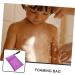 minkissy Bath Bag Shampoo Soap Cleansing Nylon Purple Gloves - Buy Online on SooperMarket.com
