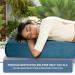 JELS Premium Yoga Bolster Pillow for Restorative & Yin Yoga | Machine Washable & Supportive Meditation Cushion | Sapphire - Buy Online on SooperMarket.com