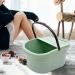 Folpus Foot Soaking Bath Basin Foot Bath Soak Tub Foot Bath Bucket Foot Bath SPA Soak Tub for Camping Green - Buy Online on SooperMarket.com