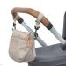 L SSIG Baby Stroller Organizer Shoulder Bag | GRE Buggy Bum Bag - Humus Brown | International Shipping Available - Buy Online on SooperMarket.com