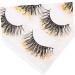 BELLIFFY 3 Pairs Fluffy False Eyelashes Fake Lashes Natural False Eyelashes Makeup Accessories Fake Eyelashes Extensions Short False Eyelashes Fake Eyelashes Individual False Lashes 4x1.2cm As Shown 1 - Buy Online on SooperMarket.com