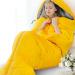 WSNDM 2 In 1 Animal Kids Sleeping Bag with Pillow - Yellow Mermaid | Soft & Comfortable | For Outdoor Indoor Camping & Travel | Surprise Gift for Children - Buy Online on SooperMarket.com