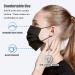 100 Pcs Black Disposable Face Masks - 3 Ply Protective Masks - Buy Online on SooperMarket.com