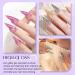 Saviland Platinum Glitter Gel Nail Polish Set - 12 Colors | Soak Off Nail Art for Home DIY & Professionals - 6ML - Buy Online on SooperMarket.com