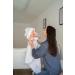 JM Organic Bamboo Hooded Baby Towel - Hypoallergenic & Absorbent - Perfect Baby Gift Set - Buy Online on SooperMarket.com